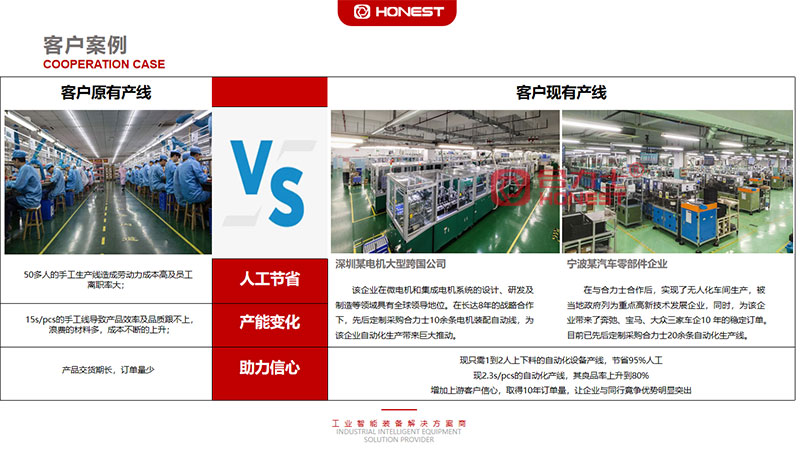 馬達自動化、智能化裝配生產線定制